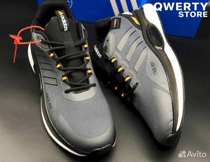 Серые Кроссовки Adidas в Коробке, 41-45