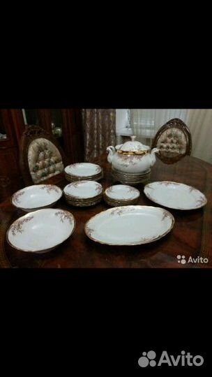 Столово-чайный сервиз. Дулево