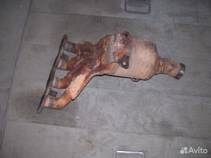 Форд фокус коллектор выпускной С катализатором