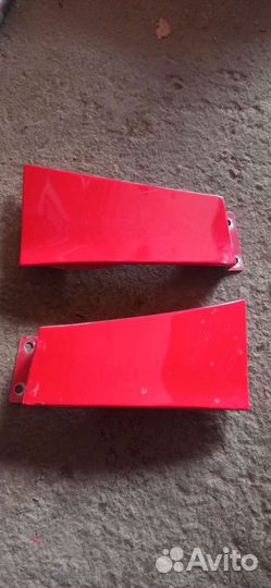 Реснички (накладки) задних фонарей Daewoo Matiz