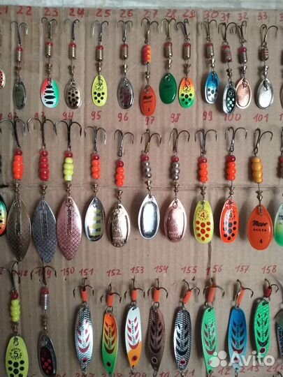 Блесны mepps вертушки и колебалки