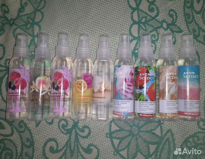 Avon лосьон- спрей для тела / гель для душа