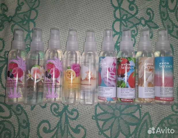 Avon лосьон- спрей для тела / гель для душа