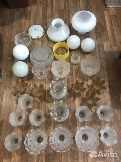 Плафоны для люстр СССР