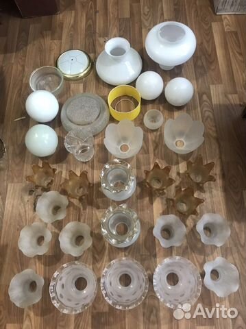 Плафоны для люстр СССР