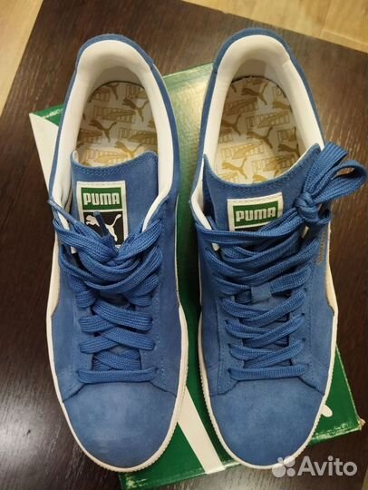 Мужские кеды Puma Suede Classic+ olympian blue