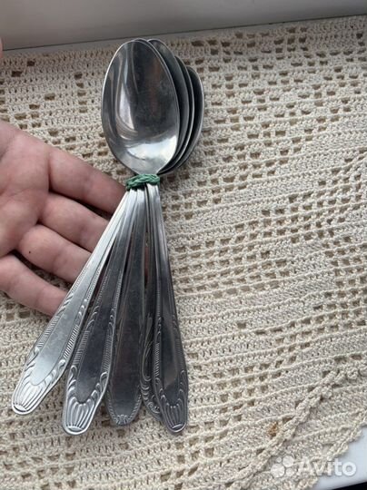 Ложки вилки наборами СССР