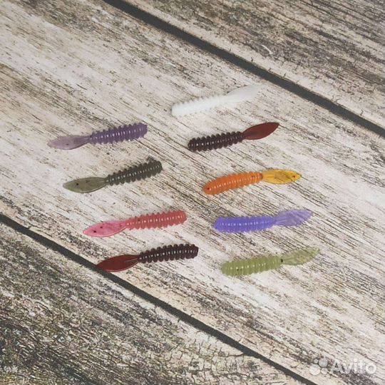 Mormix White Силиконовые приманки для мормышинга