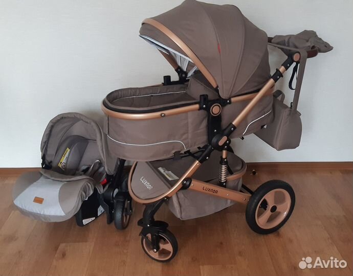 Коляска Luxmom 3 в 1