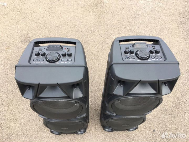 Портативная колонка с микрофоном