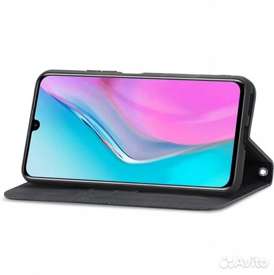 Кожаный чехол книжка Xiaomi Redmi Note 12 PRO plus