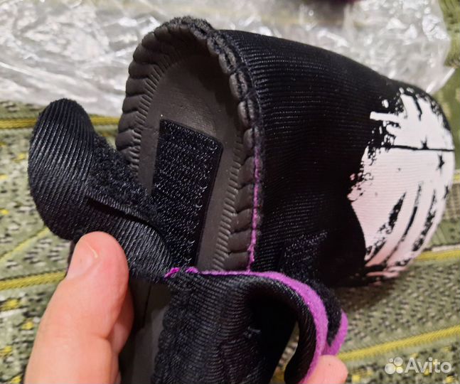 Ролики сиреневые раздвижные, размер 31-34