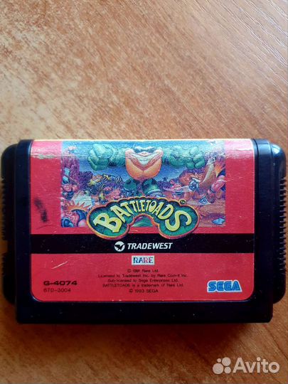 Battletoads japan для sega
