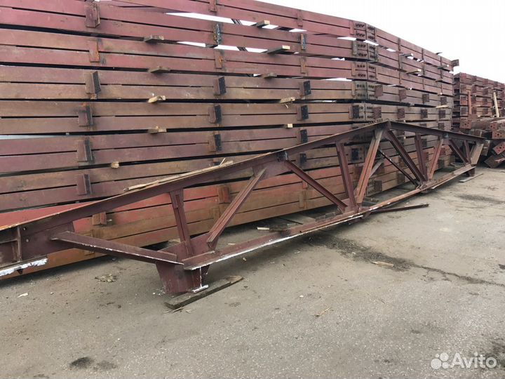 Фермы бу для ангаров 9,12,15,18м (металлические)