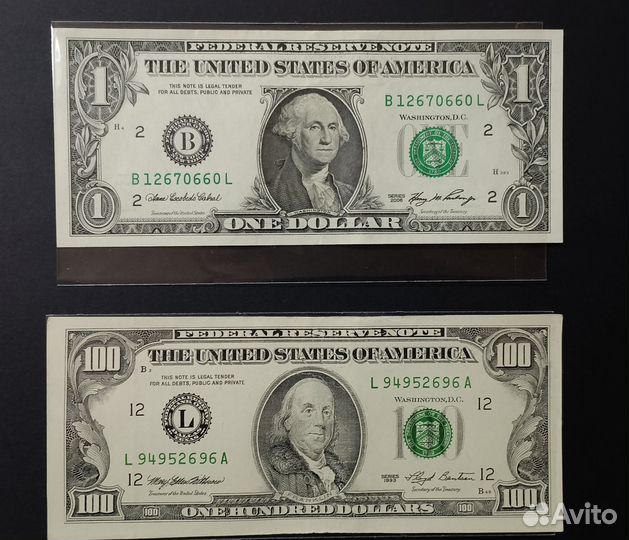 Сувенирные банкноты США