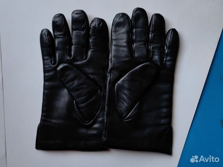 Мужские кожаные перчатки Eleganzza