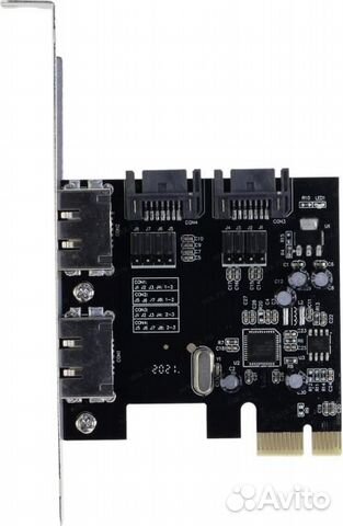 Скоростной SATA2 PCI-E контроллер жестких дисков