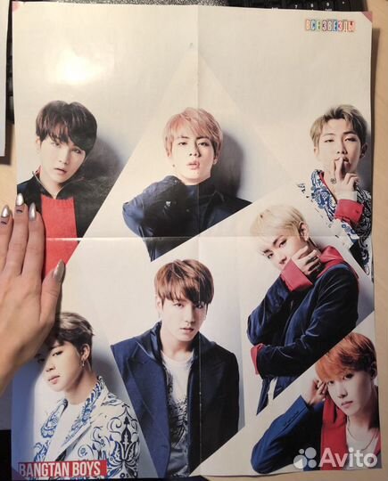 BTS аниме значки