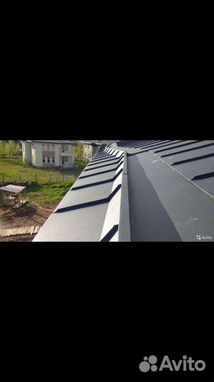 Кровельные работы,фальц,высотные работы