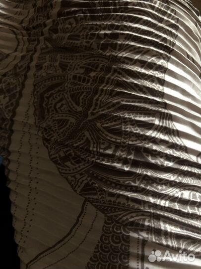 Косынка атласная гофра