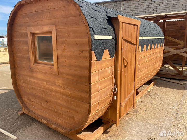 Бани-бочки под ключ