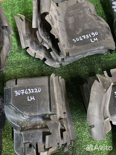 Воздуховод радиатора нижний Volvo XC70 XC60 S80