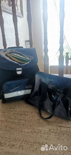 Школьный рюкзак и спортивная сумка для мальчика