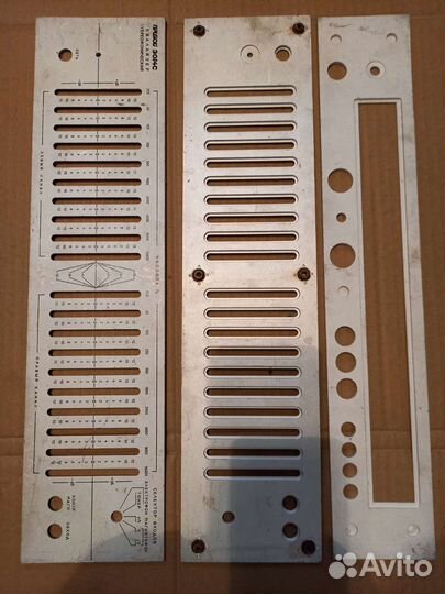 Запчасти(панели) от советского эквалайзера