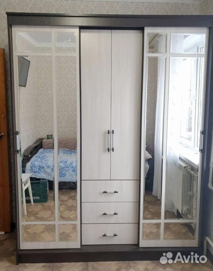 Шкаф-купе Венге/Сосна лоредо