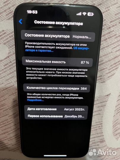 iPhone 15 Pro Max, 256 ГБ