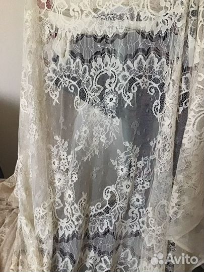 Ткань гипюр