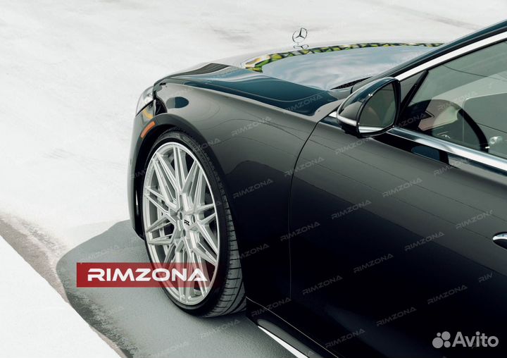 Кованые диски R22 на Mercedes S-Class