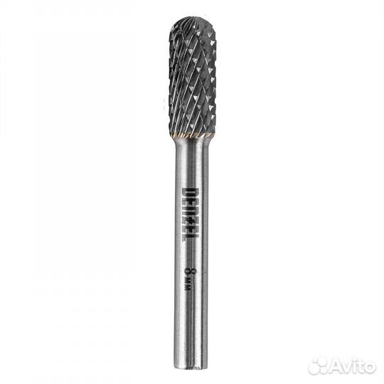 Борфреза по металлу твердосплавная, цилиндрическая
