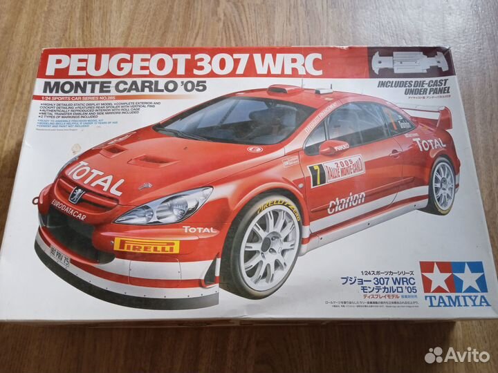 24285 Tamiya 1/24 Peugeot 307 WRC