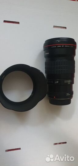 Объектив Canon ef 200 mm 2.8l ii