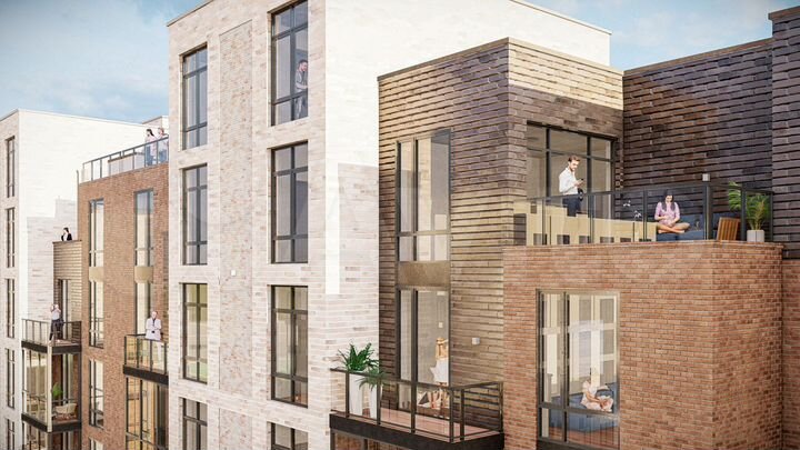 2-к. квартира, 84 м², 2/16 эт.