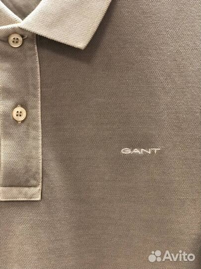 Футболки gant polo-stone washed (песочный)