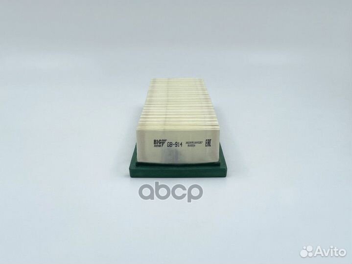 Фильтр возд.fiat punto, doblo 1.2, 1.4 05 GB-914