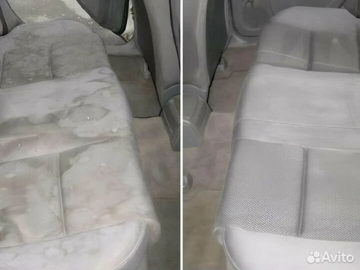 Детейлинг химчистка салона автомобиля