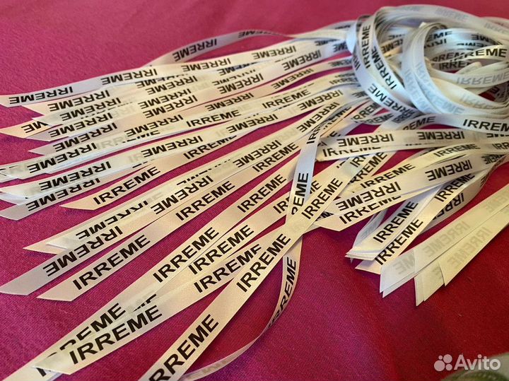 Печать бирок для одежды Изготовление этикеток