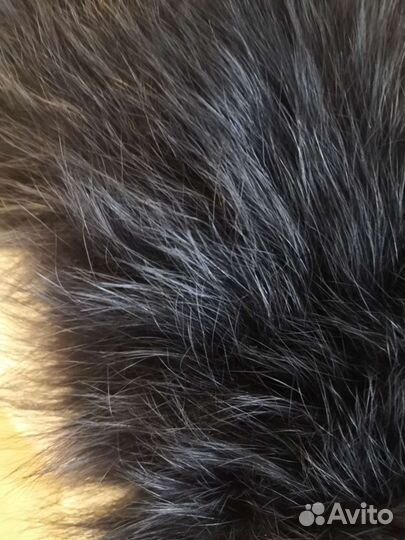 Воротник песец крашеный