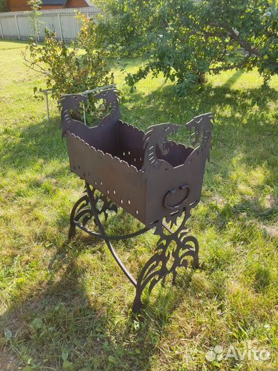 Мангал кованый