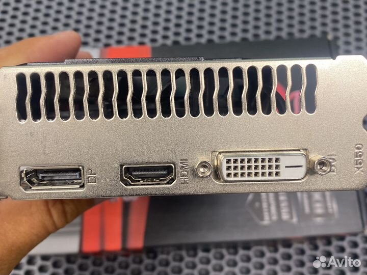 Видеокарта RX 550 4gb gddr5