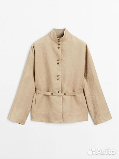 Кимоно Massimo Dutti из льна