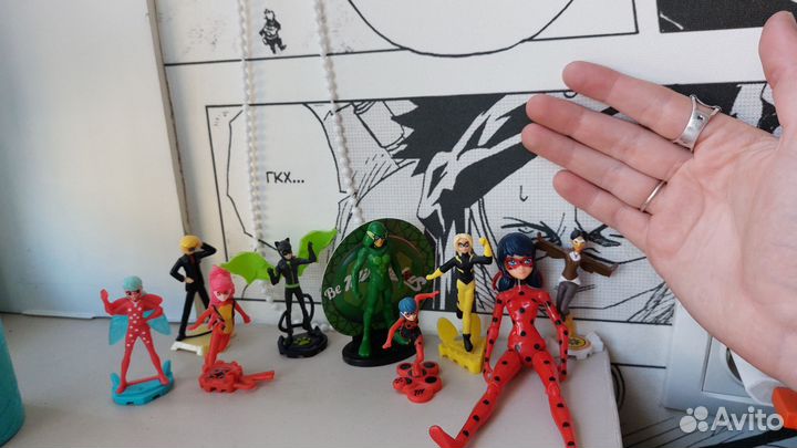 Постер, фигурки Леди баг и супер кот