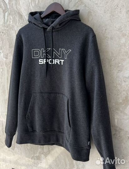 Толстовка худи dkny M оригинал в идеале