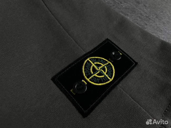 Мужские шорты Stone Island серые