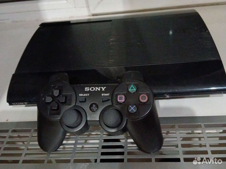 Sony PS3 super slim прошитая 38 игр