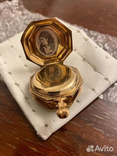 Часы золотые именные с дореволюционной пробой