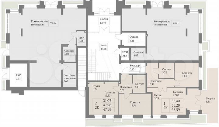 Свободного назначения, 112.25 м²